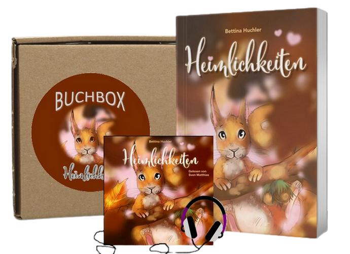 Heimlichkeiten - Buchbox inkl. Hörbuch (mp3)