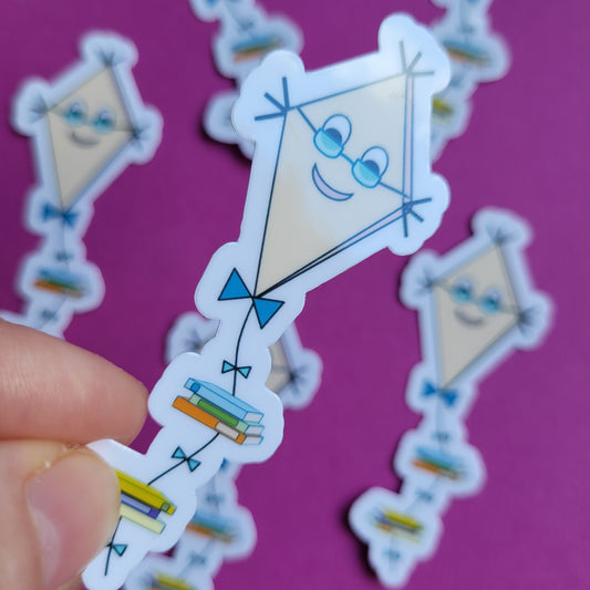 Sticker „Bücherdrachen"