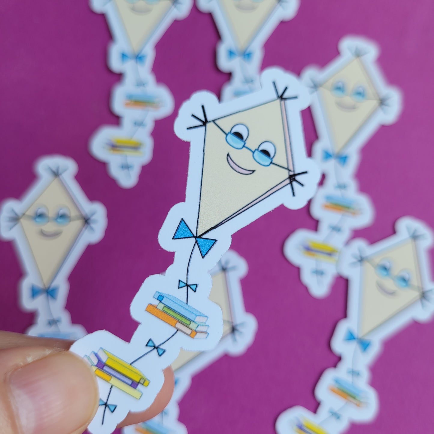 Sticker „Bücherdrachen"