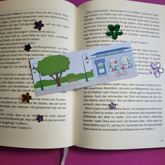 Standard-Lesezeichen "Buchhandlung Aurora"