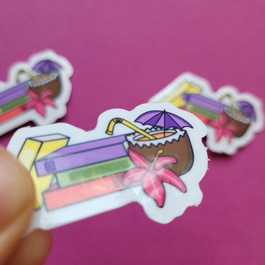 Sticker „Sommerbücher"