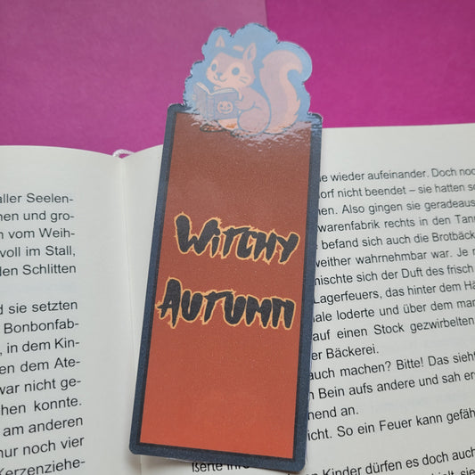Form-Lesezeichen „Witchy Autumn“