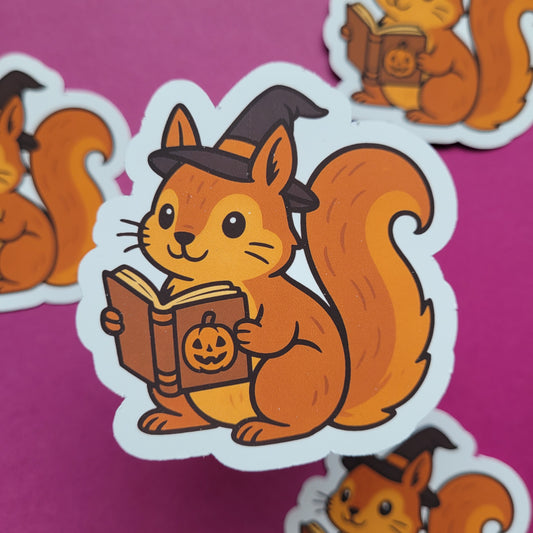Sticker "Halloweenhörnchen"