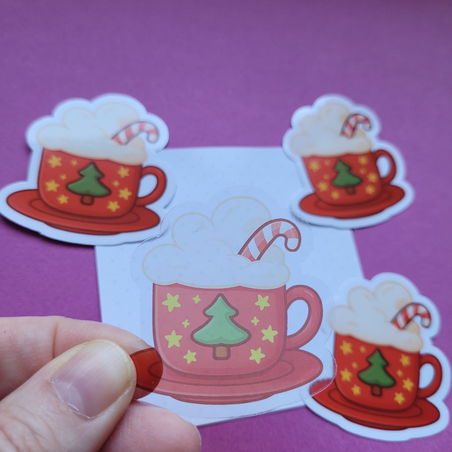 Sticker „Weihnachtskakao“