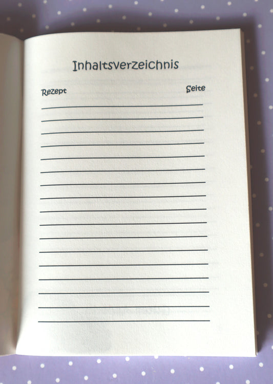 Rezeptheft A6 »Meine liebsten Plätzchenrezepte«