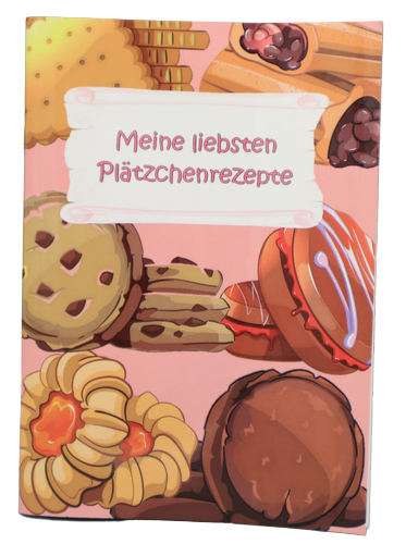 Rezeptheft A6 »Meine liebsten Plätzchenrezepte«