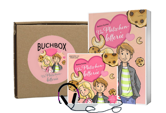 Die Plätzchenlotterie - Buchbox inkl. Hörbuch (mp3)