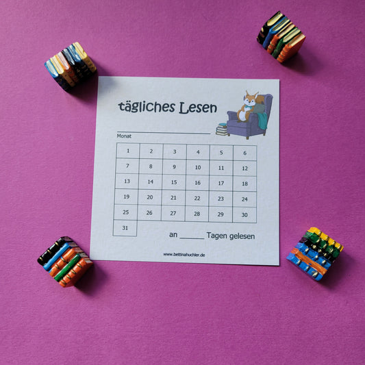 Lesetracker "Lesehörnchen"