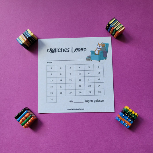 Lesetracker "Lesehörnchen"