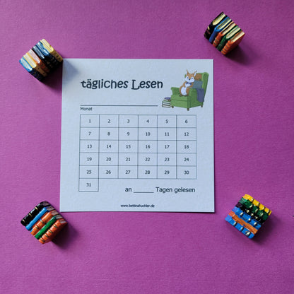 Lesetracker "Lesehörnchen"