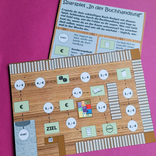 Sparspiel "In der Buchhandlung"