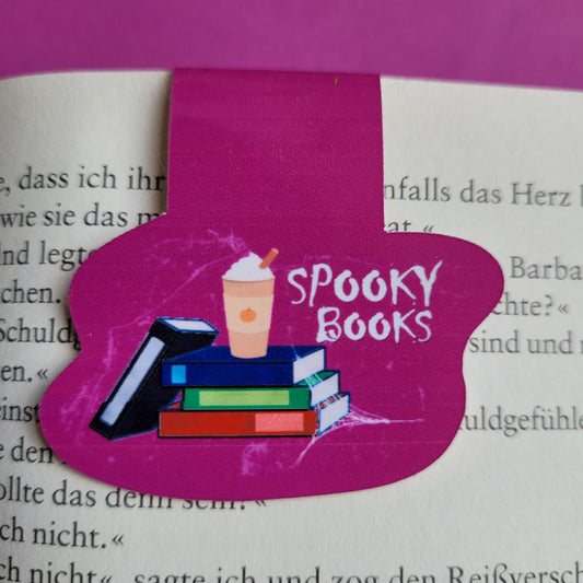 Magnet-Lesezeichen "Spooky Books"