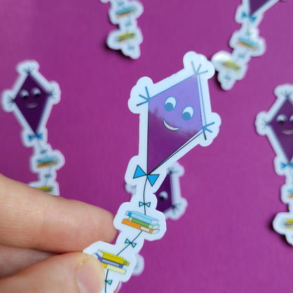 Sticker „Bücherdrachen"