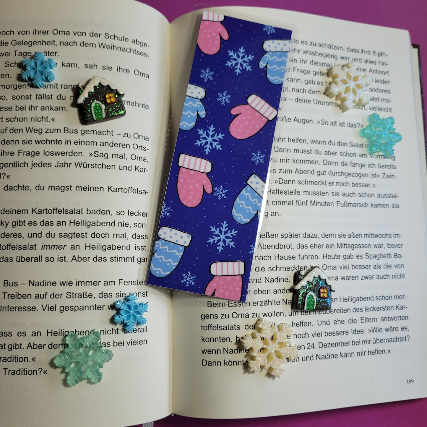 Standard-Lesezeichen "Handschuhe"