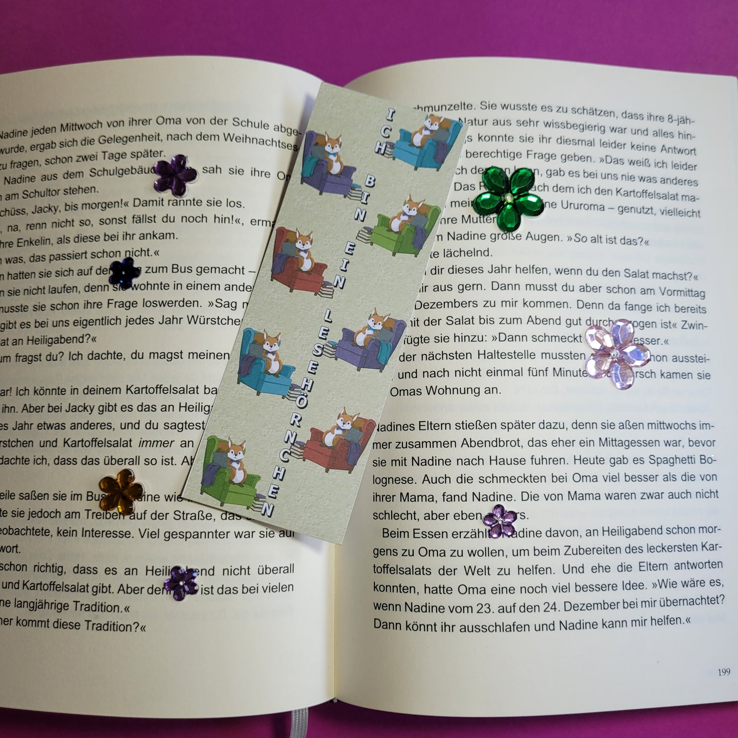 Standard-Lesezeichen "Ich bin ein Lesehörnchen"