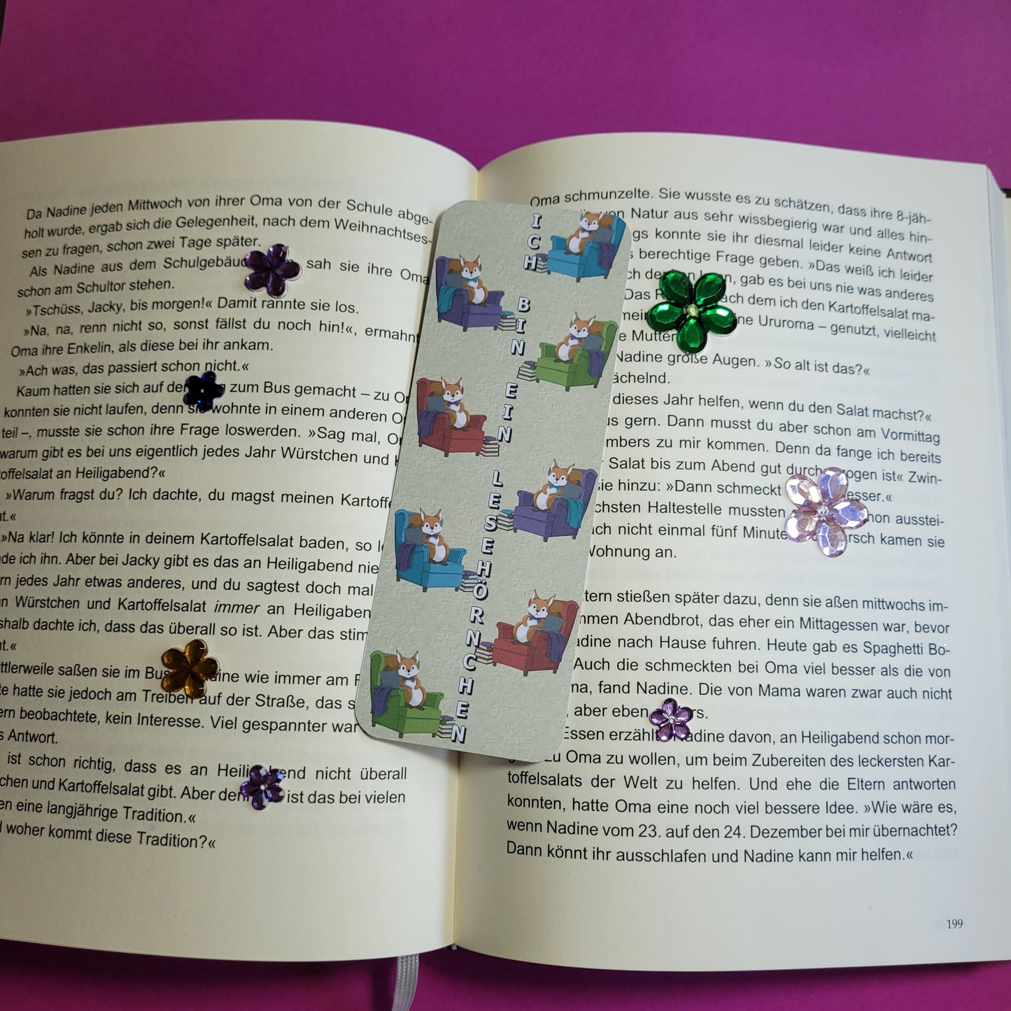 Standard-Lesezeichen "Ich bin ein Lesehörnchen"