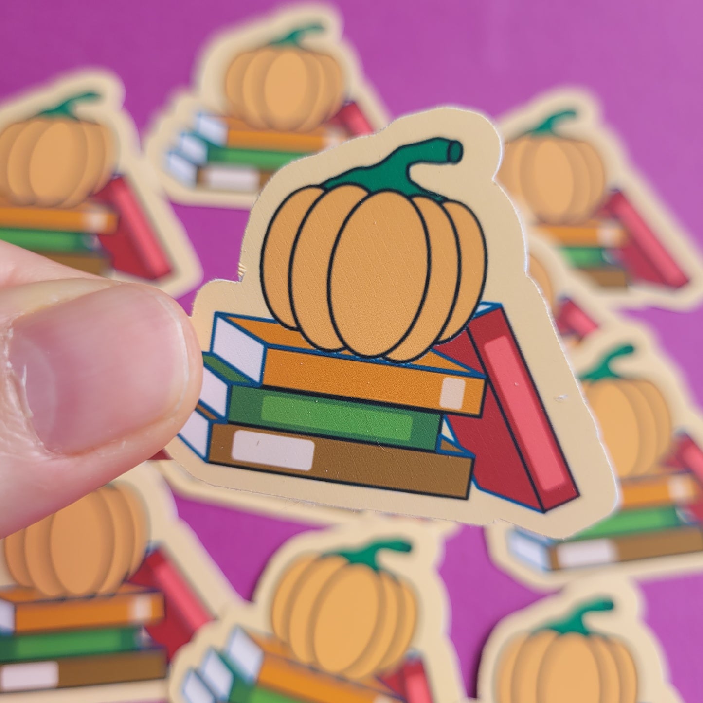 Sticker „Herbstbücher"