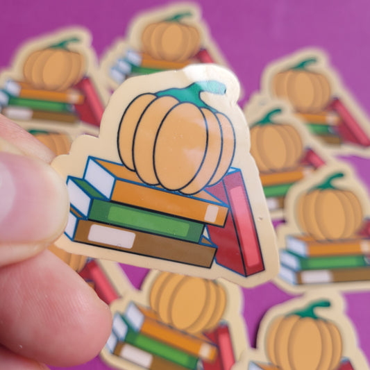 Sticker „Herbstbücher"