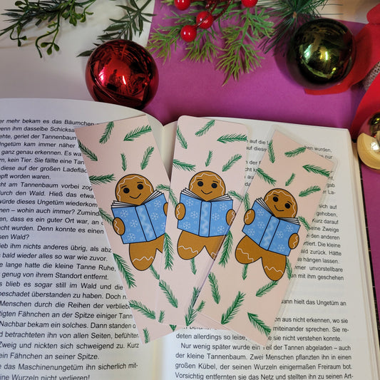 Standard-Lesezeichen "Karl, der lesende Lebkuchenmann"