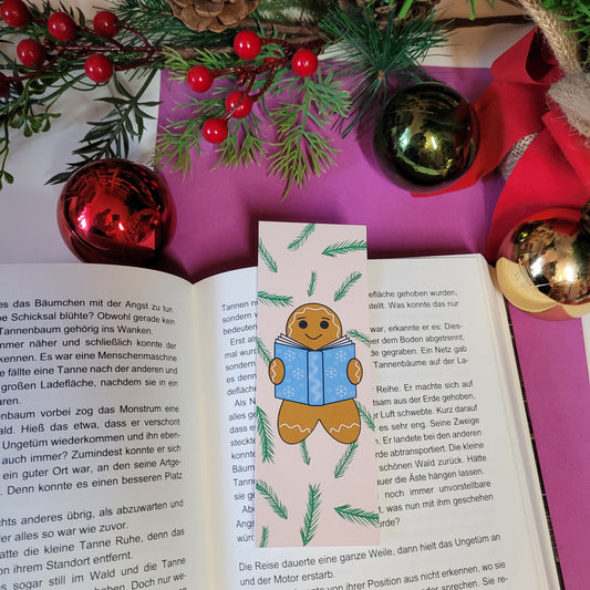 Standard-Lesezeichen "Karl, der lesende Lebkuchenmann"