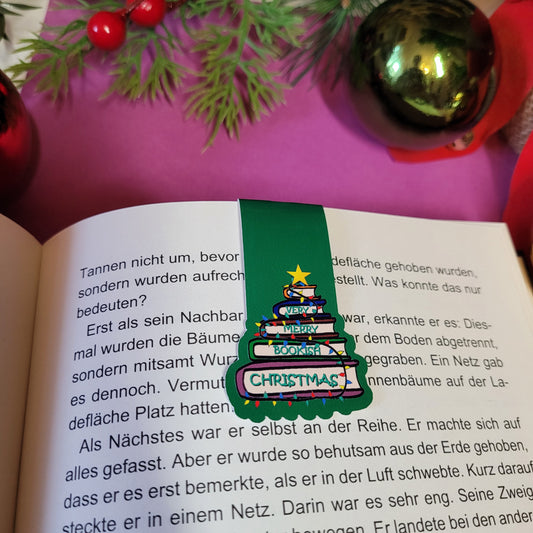 Magnet-Lesezeichen "Very Merry Bookish Christmas"