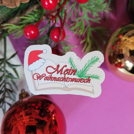 Sticker „Mein Wunschbuch"