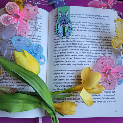 Magnet-Lesezeichen "Henry Hase"