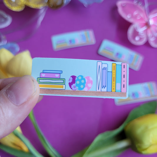 Sticker „Osterbuchregal"