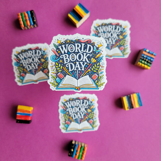 Sticker „World Book Day"