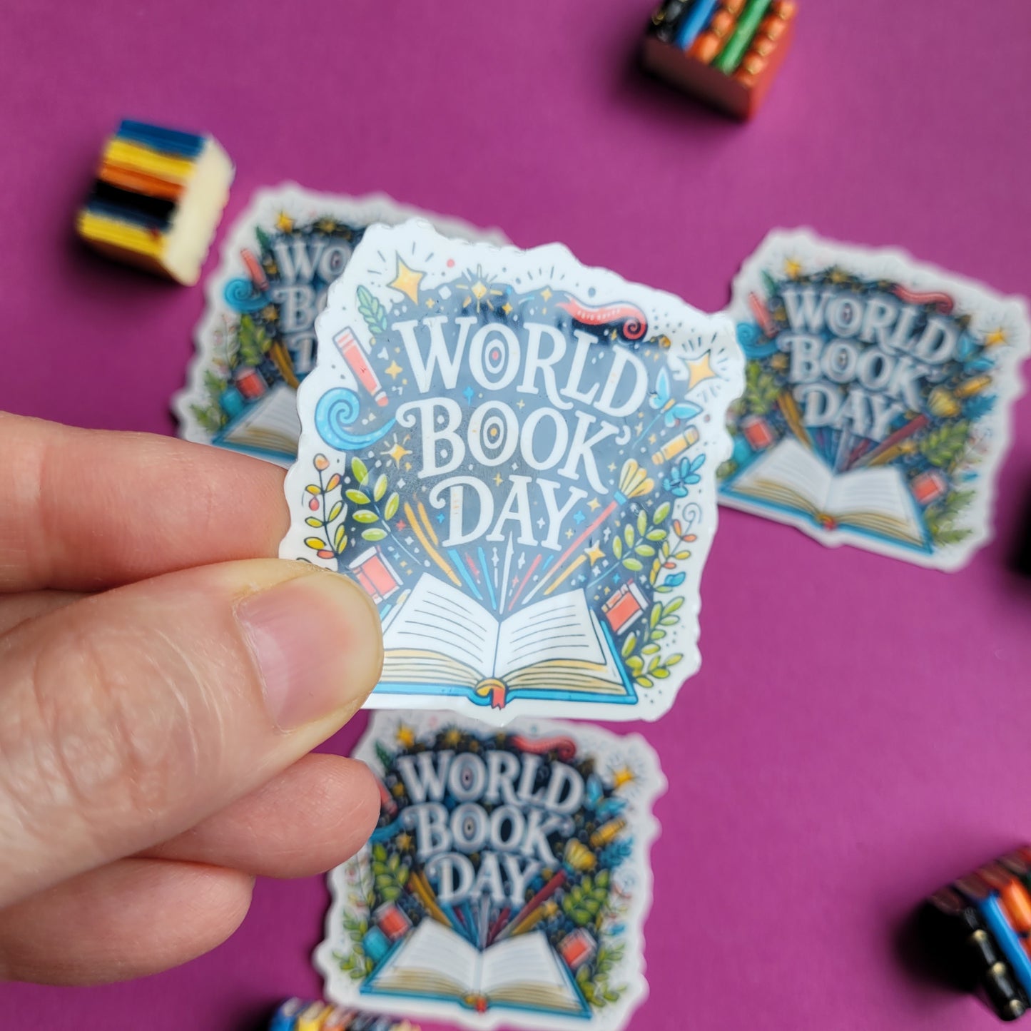 Sticker „World Book Day"