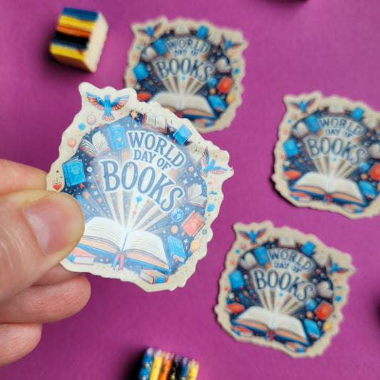 Sticker „World Day Of Books"