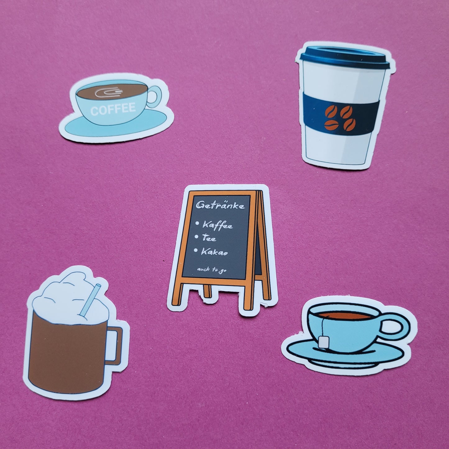 Sticker„warme Getränke"