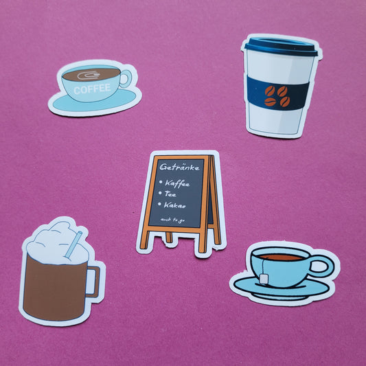 Sticker„warme Getränke"