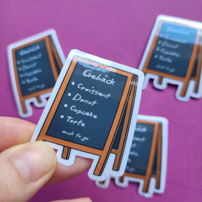 Sticker „Gebäck"