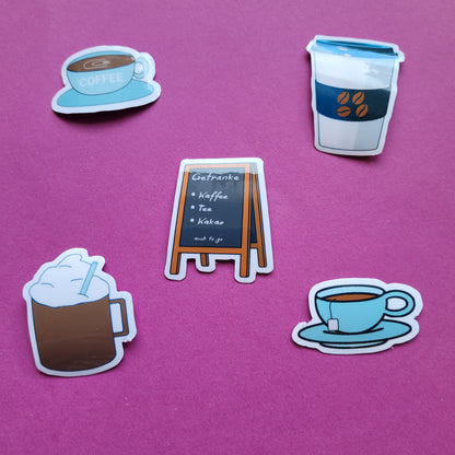 Sticker„warme Getränke"