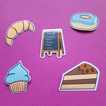 Sticker „Gebäck"
