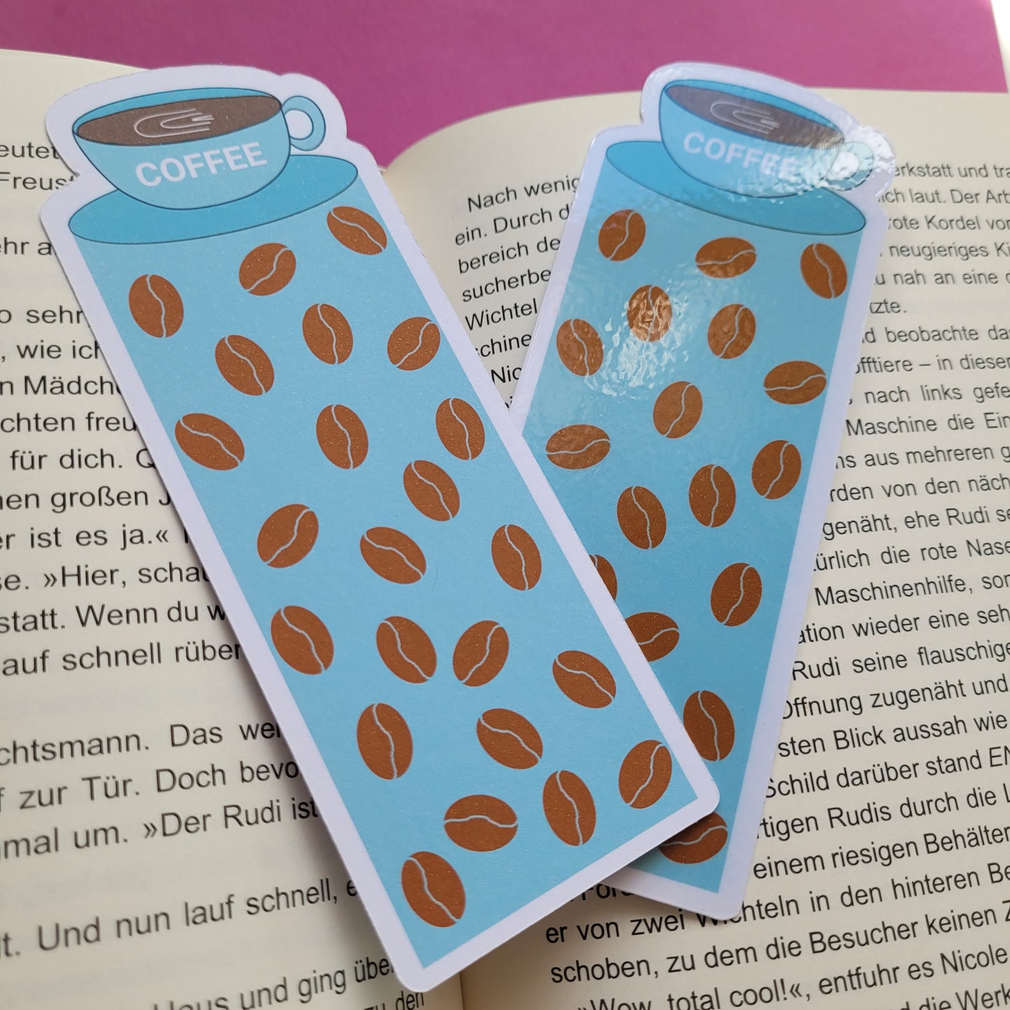 Form-Lesezeichen "Kaffeetasse"