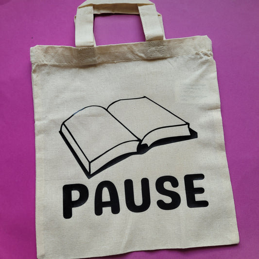 Buchbeutel "Lesepause"