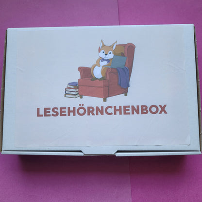 Lesehörnchenbox "Bücherurlaub"