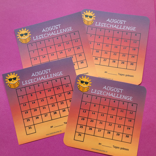 Lesetracker "August Lesechallenge"