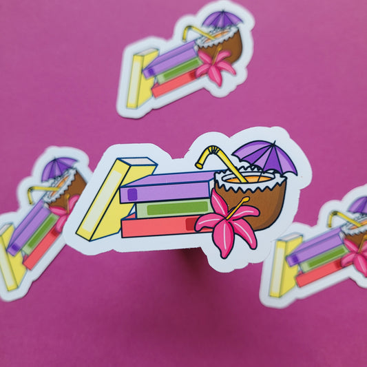 Sticker „Sommerbücher"