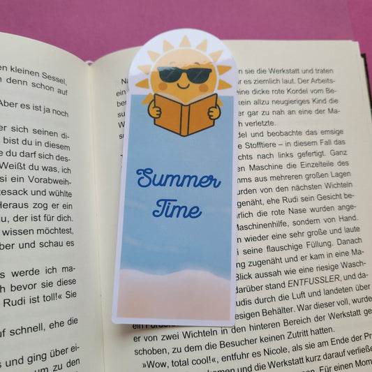 Form-Lesezeichen "Summer Time"