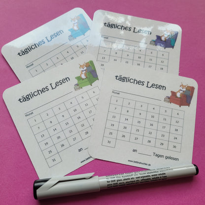 Lesetracker "Lesehörnchen"