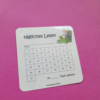 Lesetracker "Lesehörnchen"