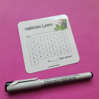 Lesetracker "Lesehörnchen"