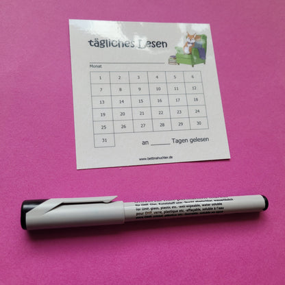 Lesetracker "Lesehörnchen"