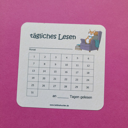 Lesetracker "Lesehörnchen"