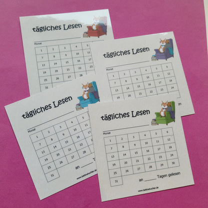 Lesetracker "Lesehörnchen"