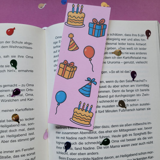 Standard-Lesezeichen "Geburtstag"