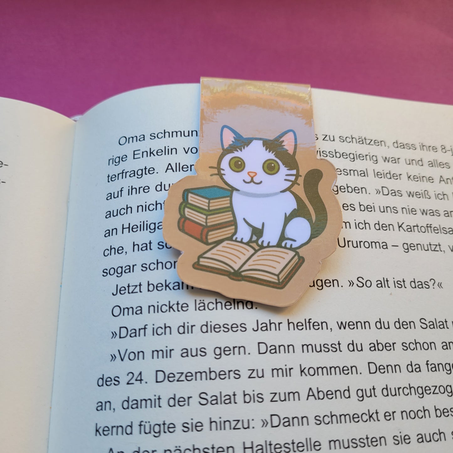 Magnet-Lesezeichen "Mia"